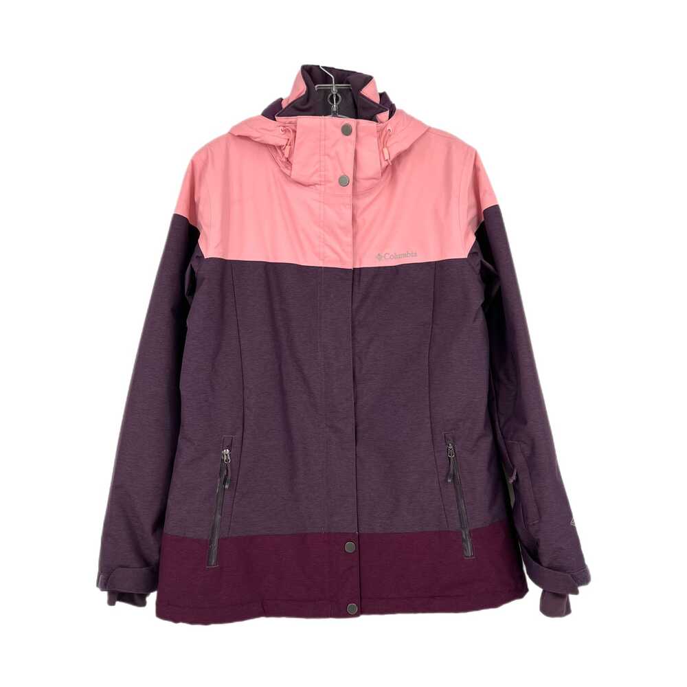 Columbia Pink & Purple Colorblock Winter Jacket | Size M